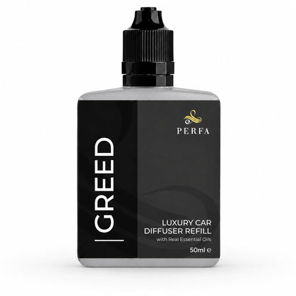 Creed Car Air Freshener for Men | Aventos Perfume Inspired Car Fragrances | Strong Freshener with Odor Eliminator Technology | Automotive Air Freshener | Greed Scent by Perfa