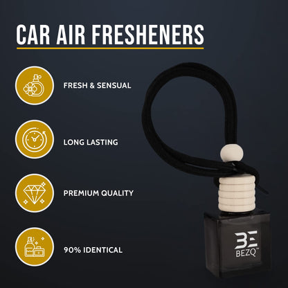 SAVAGE Car Fragrances Inspired Car Air Freshener for Men Diffuser Scent Luxury Ornament Long Lasting (SAVAG INSPIRED) BEZQ