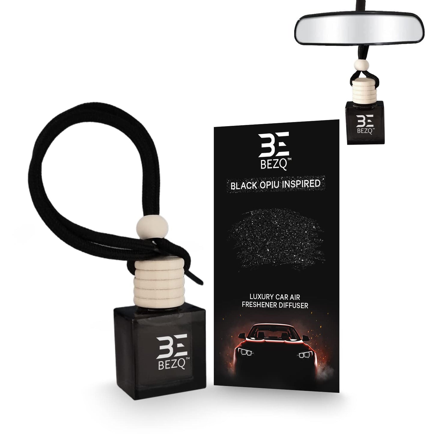 SAVAGE Car Fragrances Inspired Car Air Freshener for Men Diffuser Scent Luxury Ornament Long Lasting (SAVAG INSPIRED) BEZQ