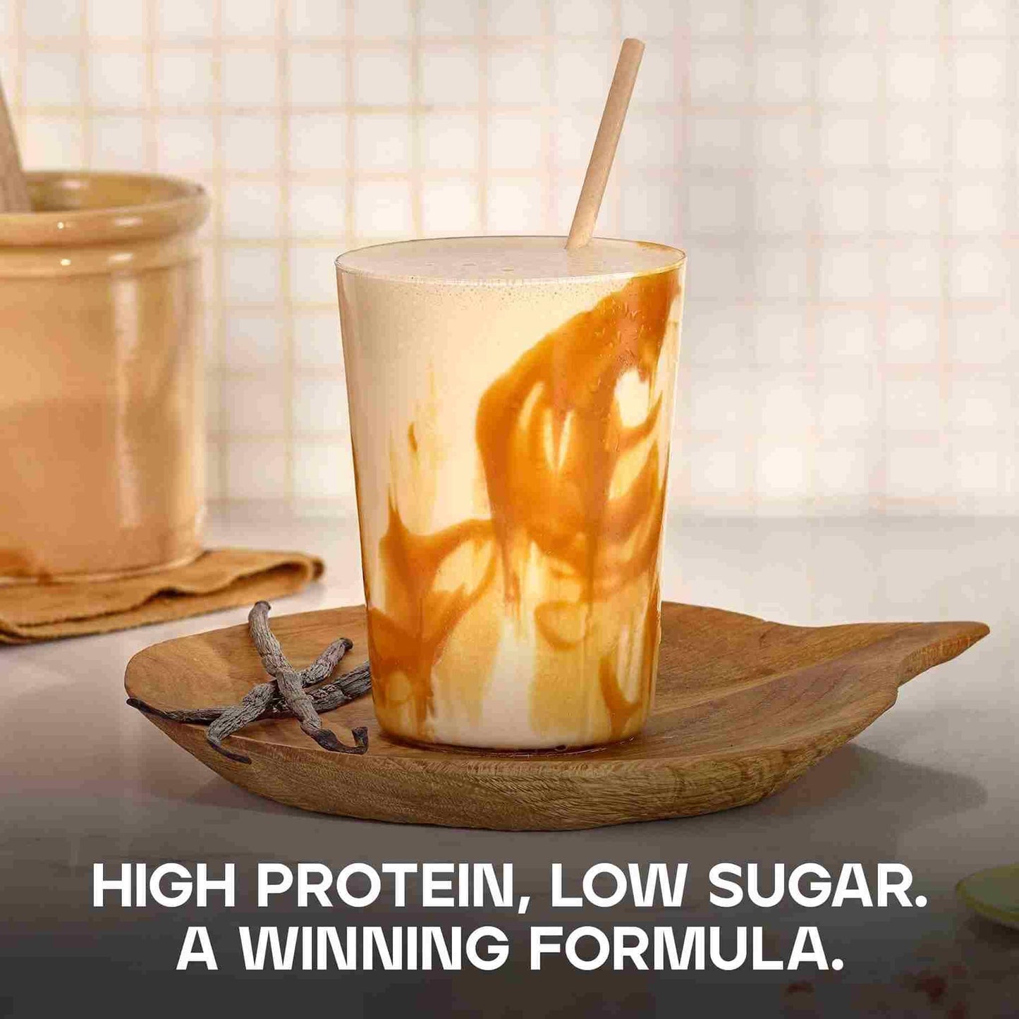 Bulk Pure Whey Protein Powder, Vanilla, 1kg