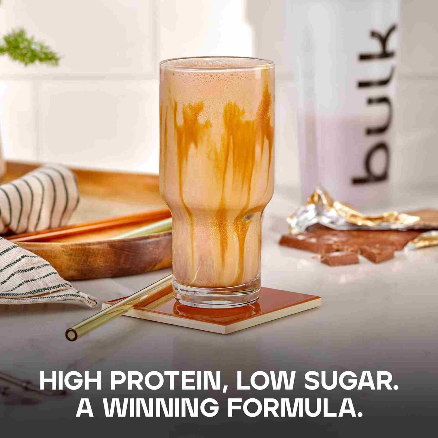 Bulk Pure Whey Protein Powder, Vanilla, 1kg