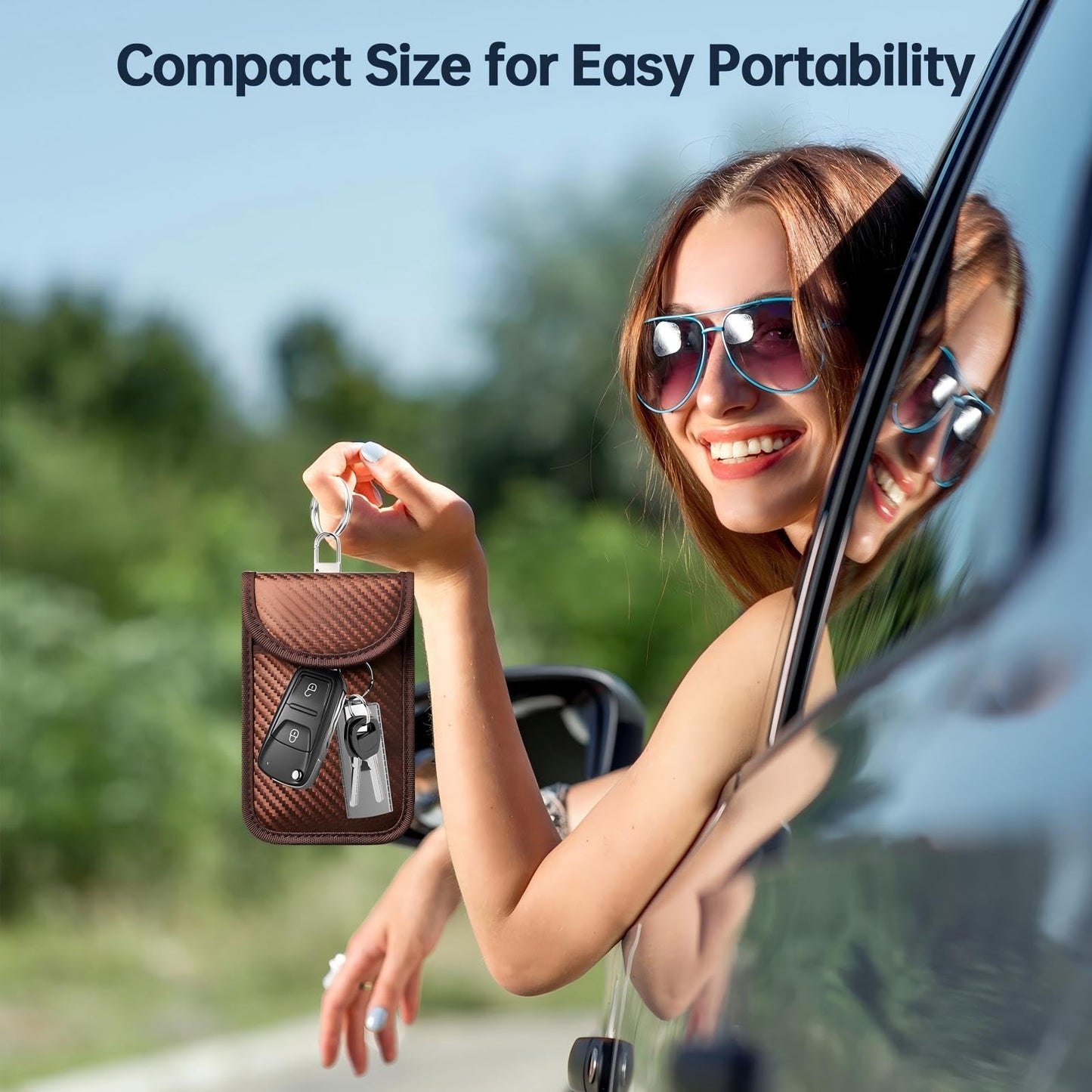 caslord 2 Pack Faraday Pouch for Car Keys