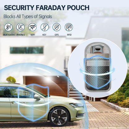 caslord 2 Pack Faraday Pouch for Car Keys