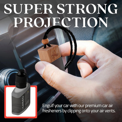 Creed Car Air Freshener for Men | Aventos Perfume Inspired Car Fragrances | Strong Freshener with Odor Eliminator Technology | Automotive Air Freshener | Greed Scent by Perfa
