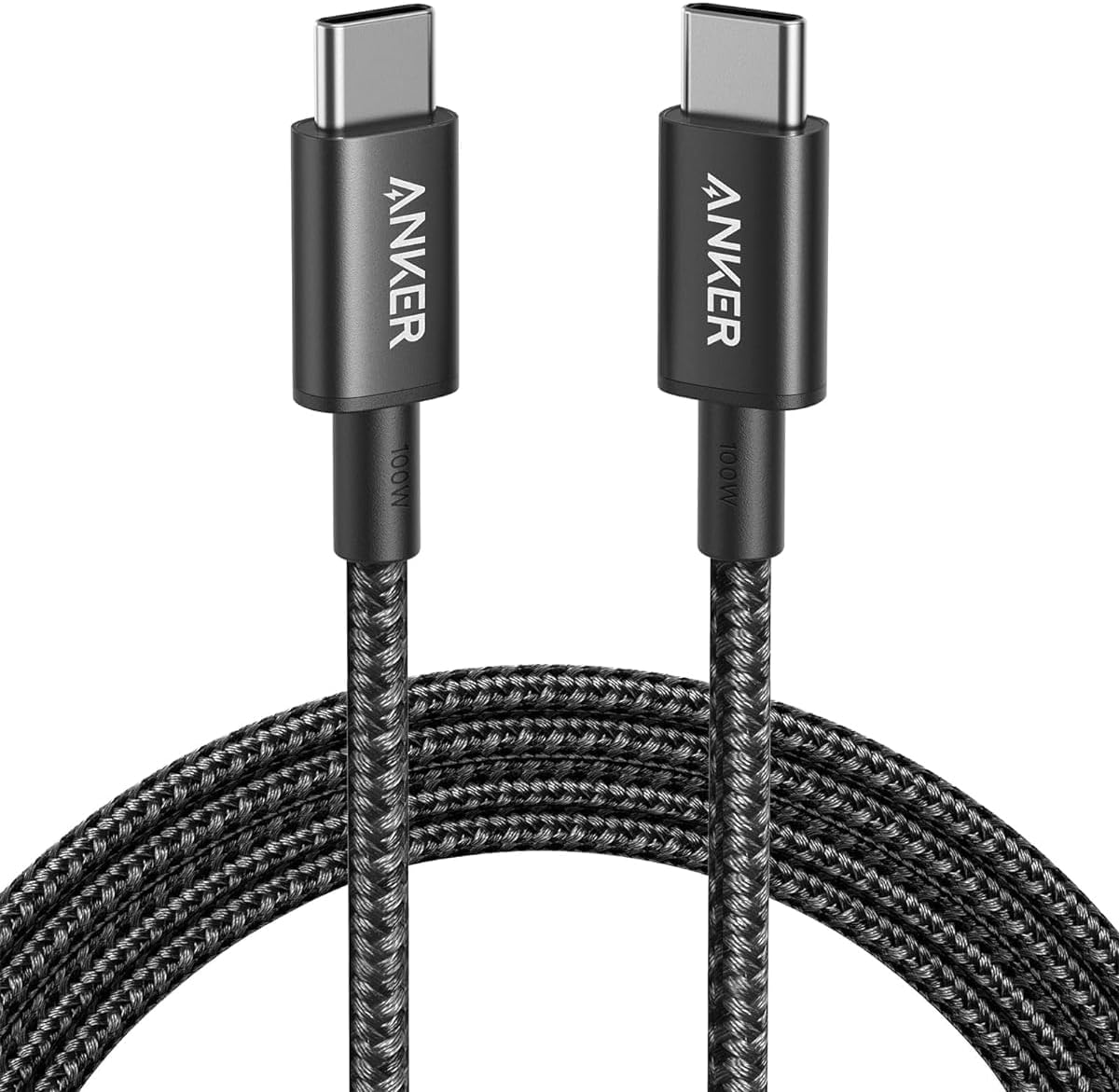Anker USB C to USB C Charger Cable, 100W Fast Charging Cable (6 ft/1.8m)