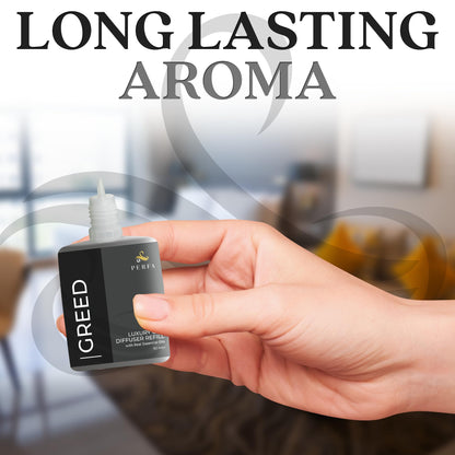Creed Car Air Freshener for Men | Aventos Perfume Inspired Car Fragrances | Strong Freshener with Odor Eliminator Technology | Automotive Air Freshener | Greed Scent by Perfa