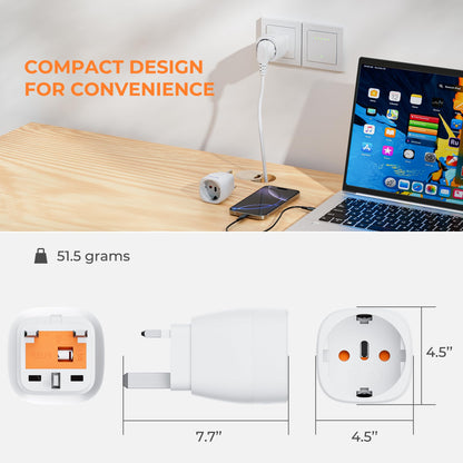 Bigfish Universal Travel Adapter, Travel Plug Adapter Worldwide