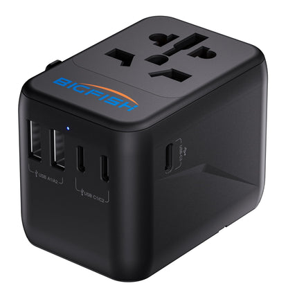 Bigfish Universal Travel Adapter, Travel Plug Adapter Worldwide