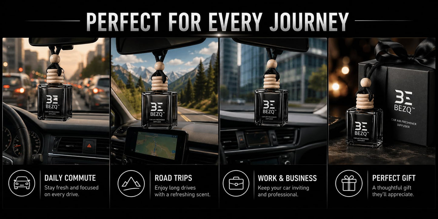 SAVAGE Car Fragrances Inspired Car Air Freshener for Men Diffuser Scent Luxury Ornament Long Lasting (SAVAG INSPIRED) BEZQ