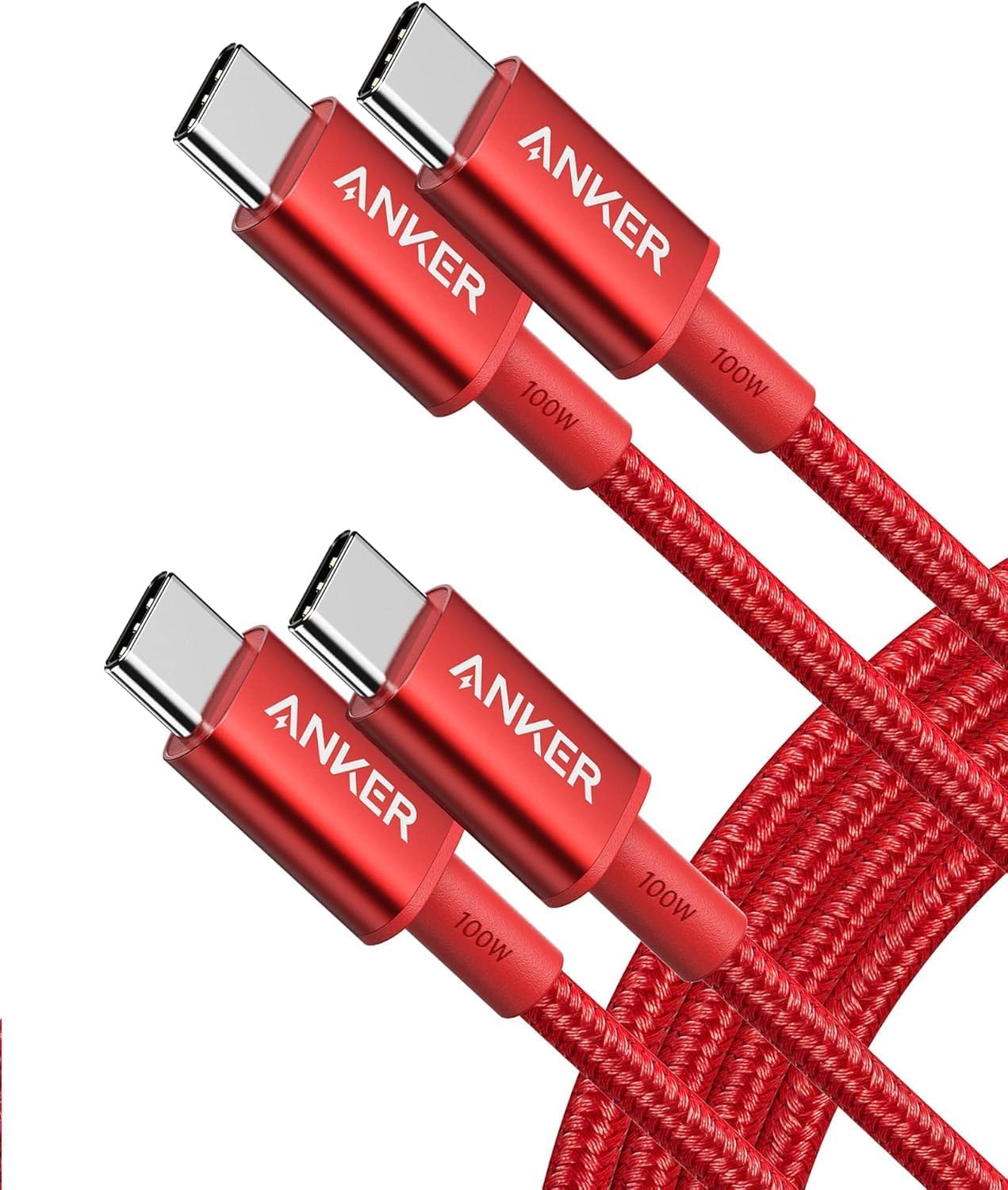 Anker USB C to USB C Charger Cable, 100W Fast Charging Cable (6 ft/1.8m)