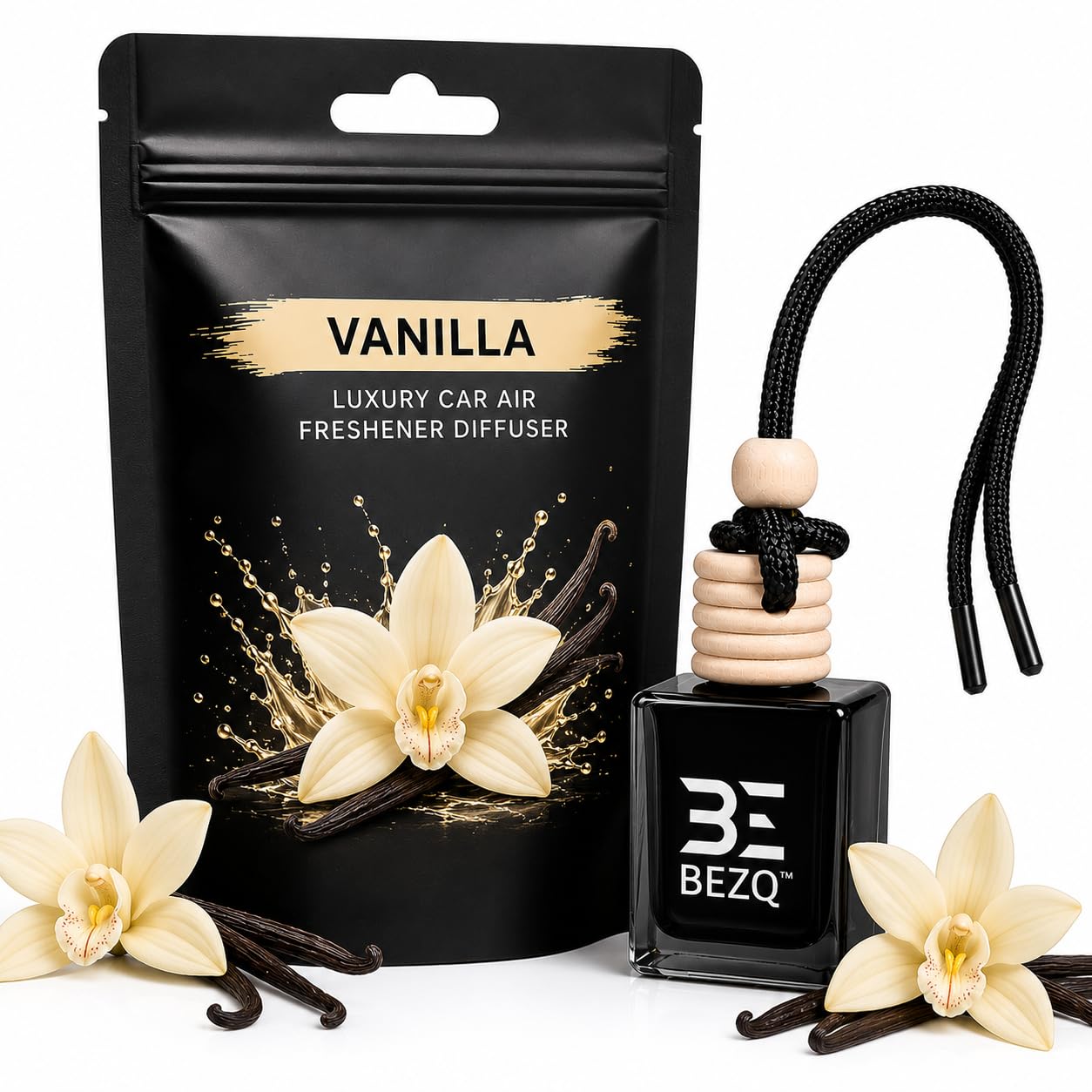 SAVAGE Car Fragrances Inspired Car Air Freshener for Men Diffuser Scent Luxury Ornament Long Lasting (SAVAG INSPIRED) BEZQ