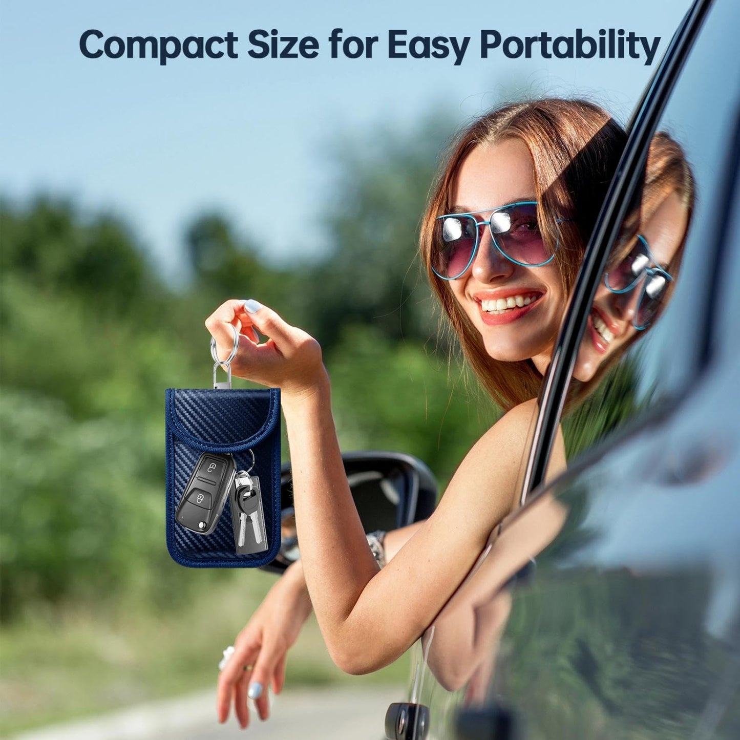 caslord 2 Pack Faraday Pouch for Car Keys