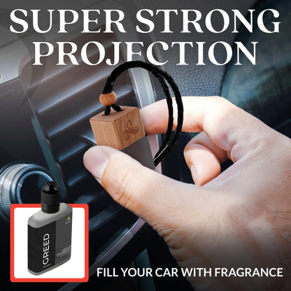 Creed Car Air Freshener for Men | Aventos Perfume Inspired Car Fragrances | Strong Freshener with Odor Eliminator Technology | Automotive Air Freshener | Greed Scent by Perfa