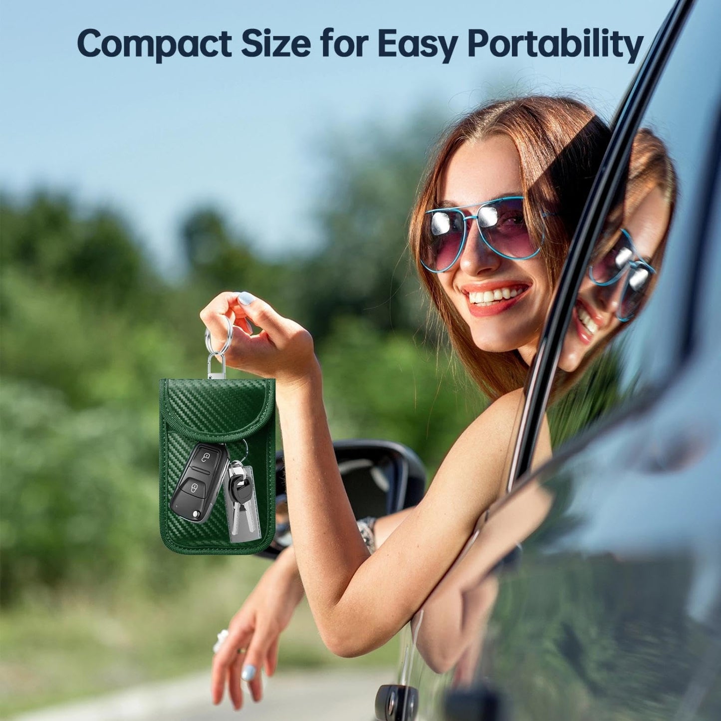 caslord 2 Pack Faraday Pouch for Car Keys