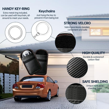 caslord 2 Pack Faraday Pouch for Car Keys
