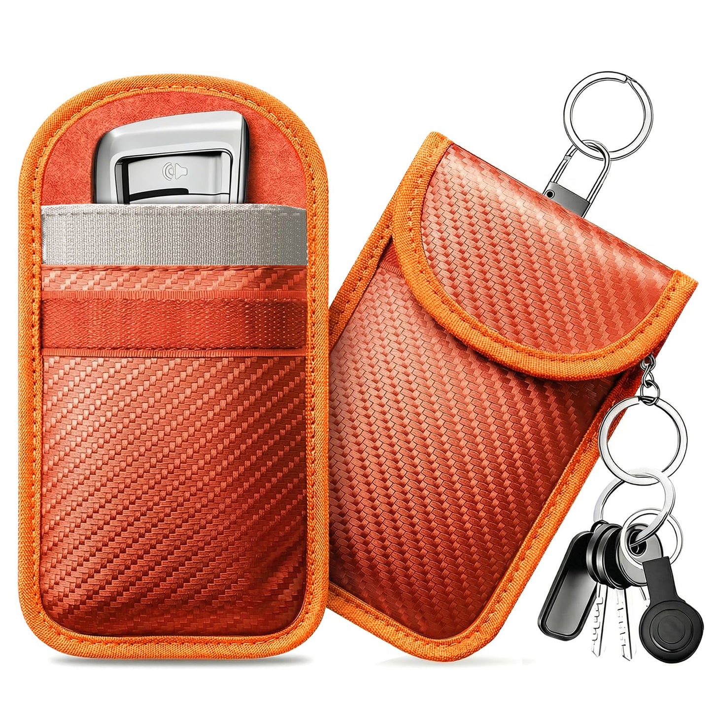 caslord 2 Pack Faraday Pouch for Car Keys