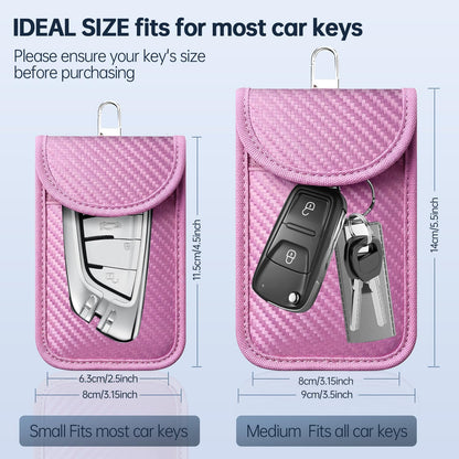 caslord 2 Pack Faraday Pouch for Car Keys