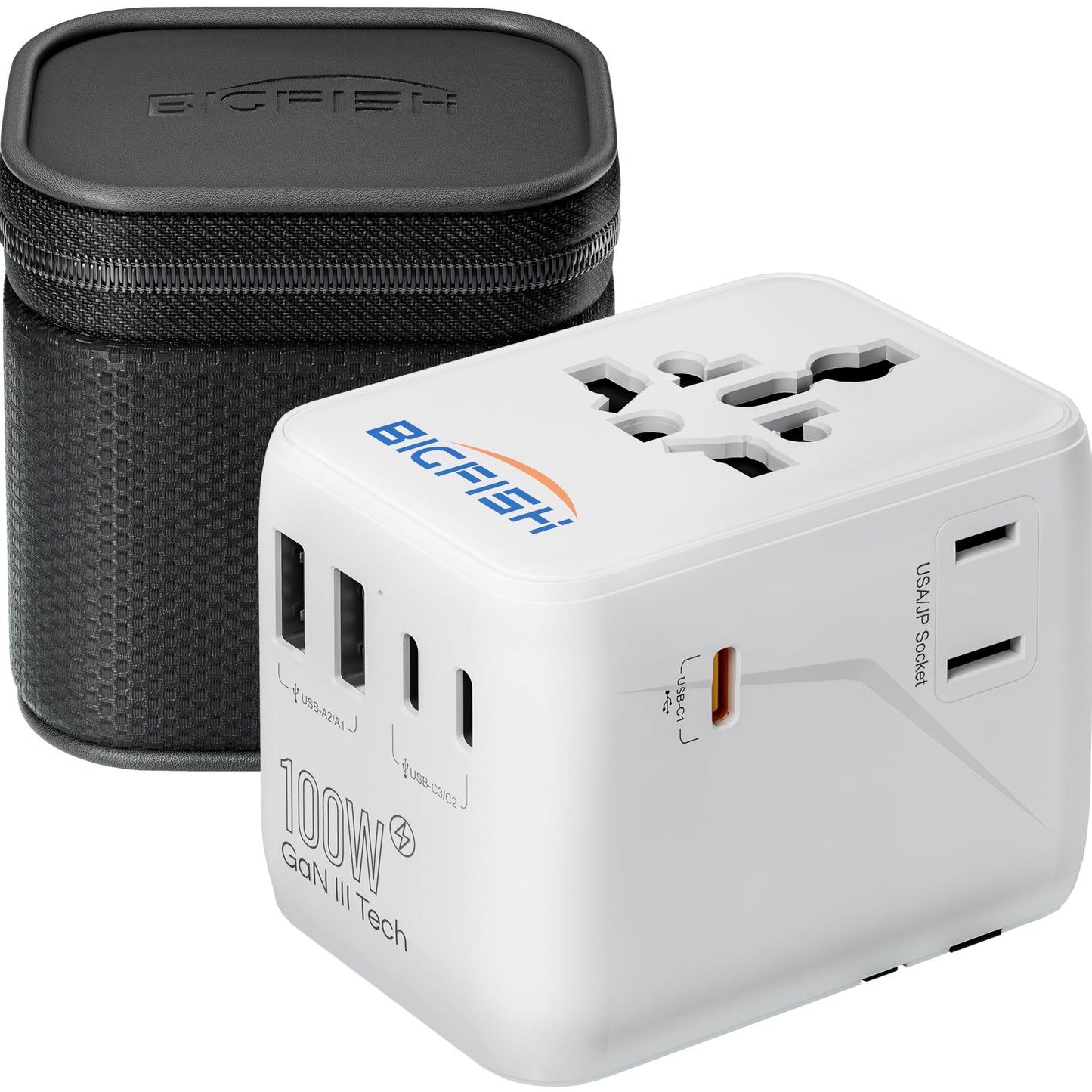 Bigfish Universal Travel Adapter, Travel Plug Adapter Worldwide
