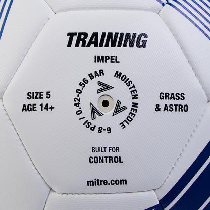 Mitre Unisex Impel L30P Football, Highly Durable, Shape Retention,Football