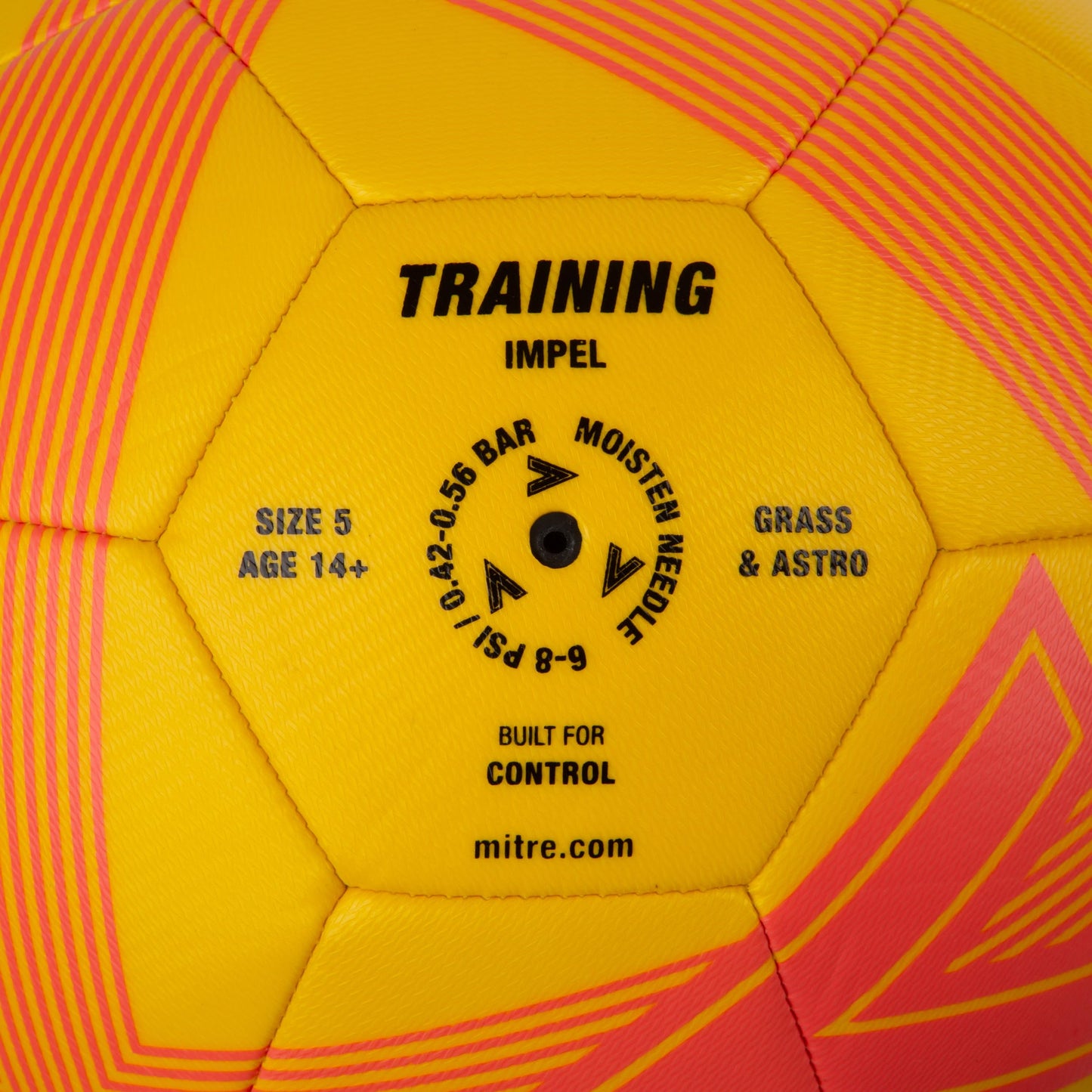 Mitre Unisex Impel L30P Football, Highly Durable, Shape Retention,Football