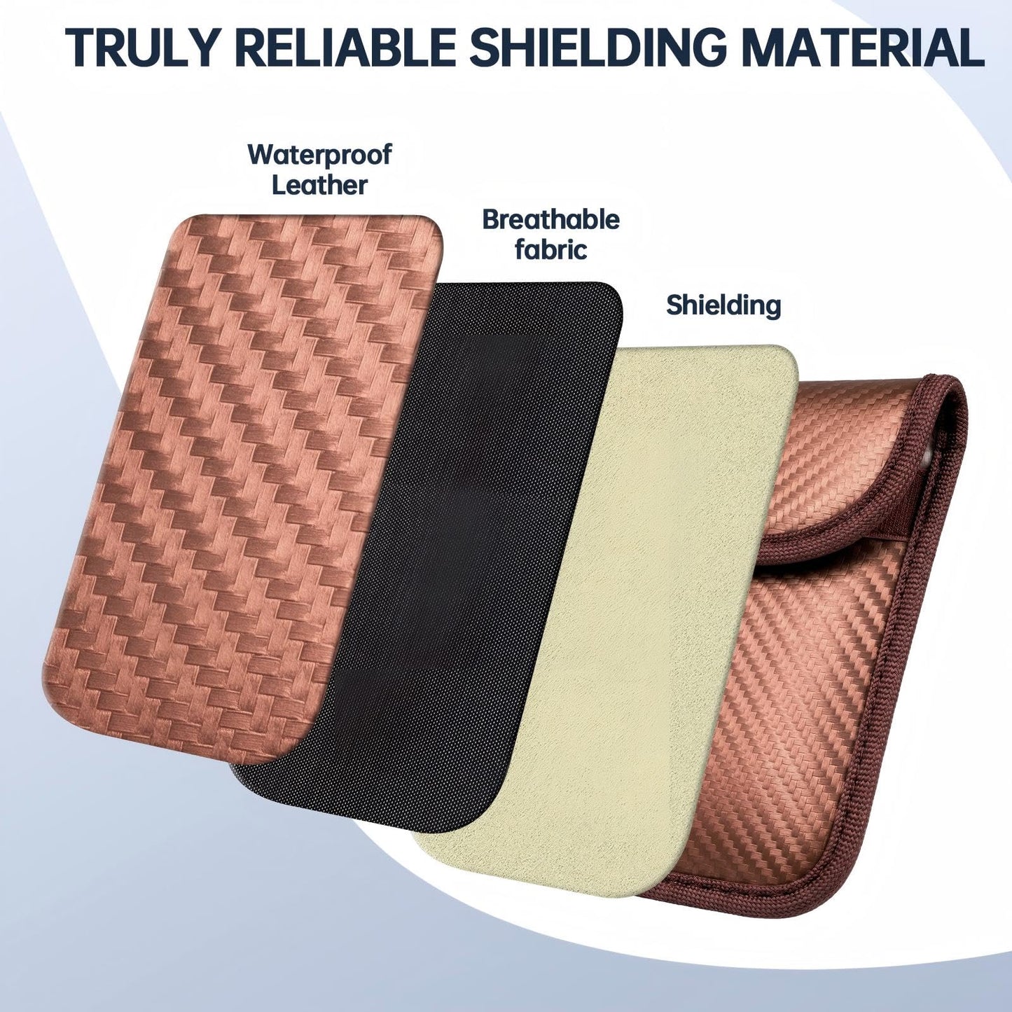 caslord 2 Pack Faraday Pouch for Car Keys