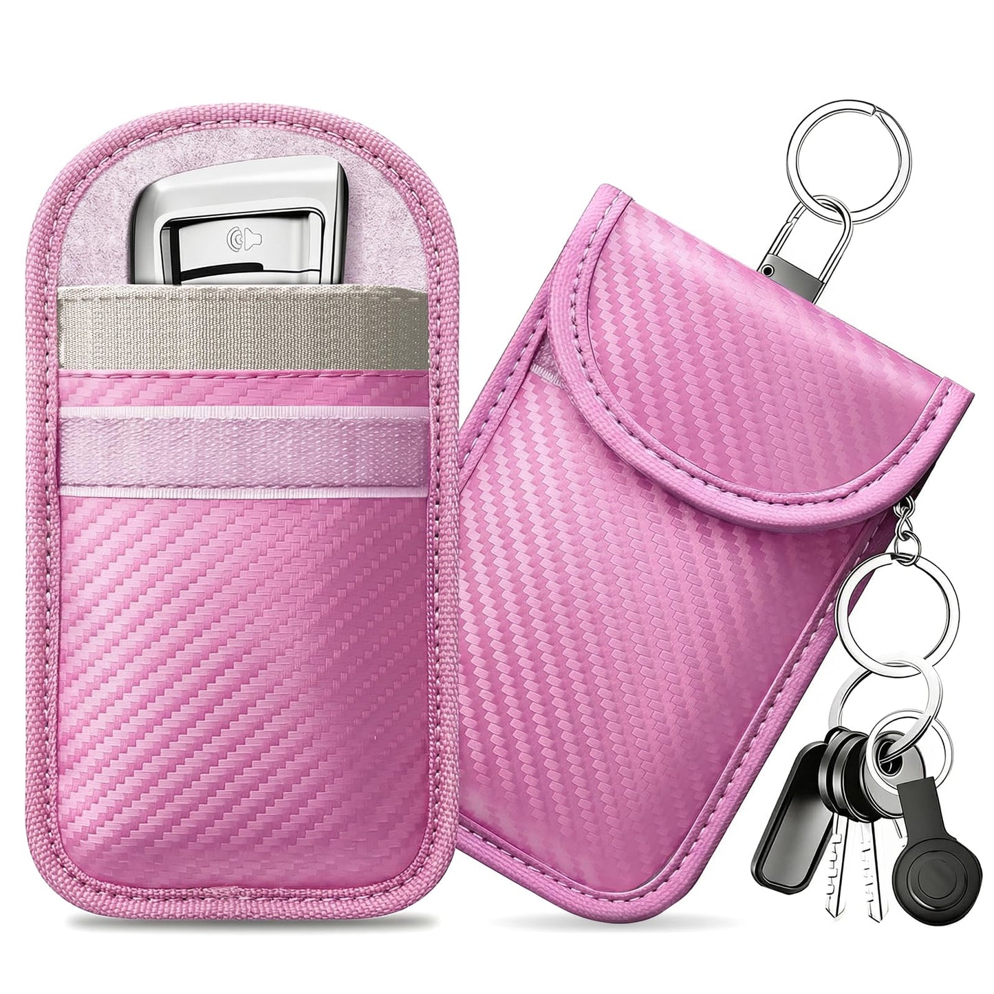 caslord 2 Pack Faraday Pouch for Car Keys
