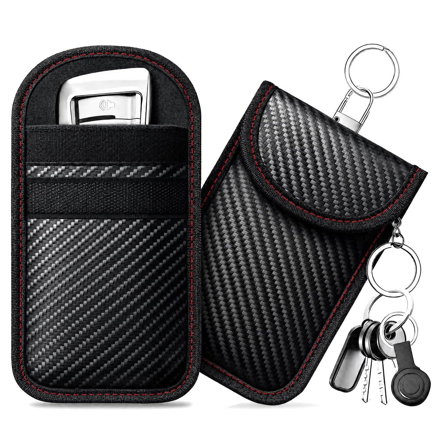 caslord 2 Pack Faraday Pouch for Car Keys